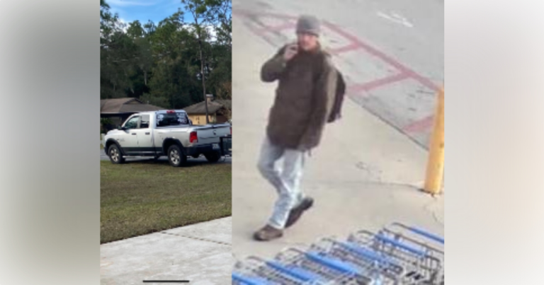 Dunnellon police seek person of interest in theft of vehicle from Walmart parking lot
