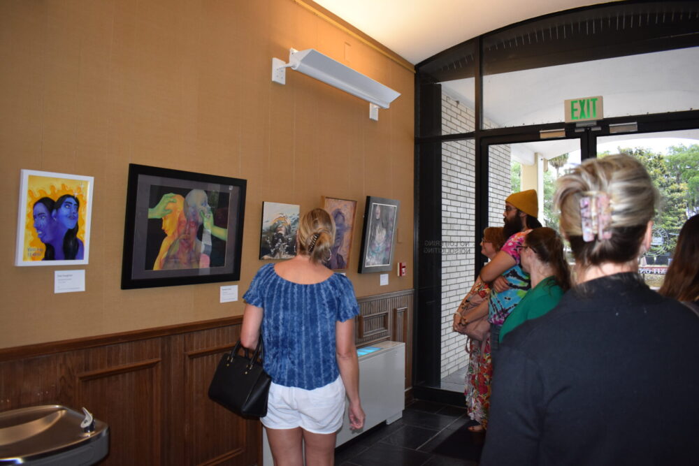 2023 Student and Emerging Artist Competition opening reception