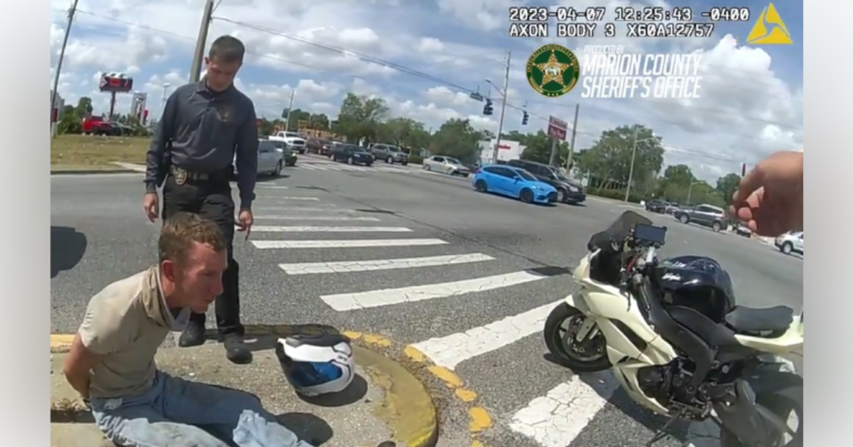 Man arrested after fleeing from Marion deputy on motorcycle without license plate 4
