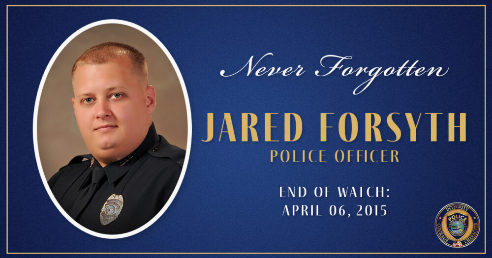 OPD fallen officer Jared Forsyth April 6 2015 end of watch