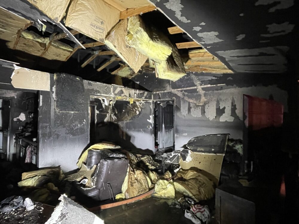 The Morgan apartment fire in Ocala April 1 2023 interior damage