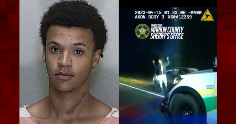 VIDEO Man caught with drugs after leading deputies on high speed chase