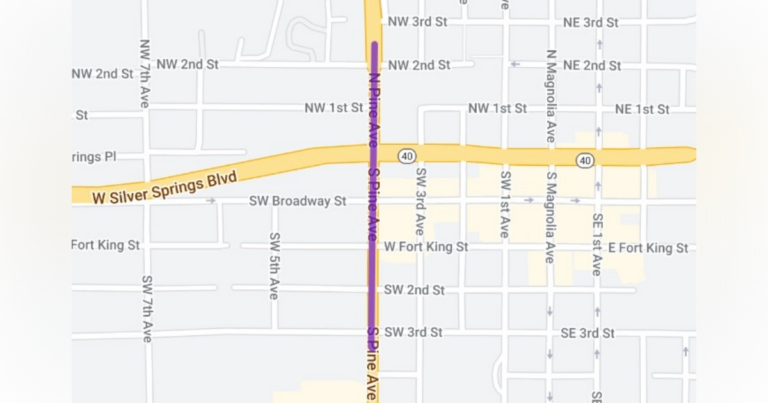 FDOT to begin $4.3 million improvement project on S Pine Avenue this week