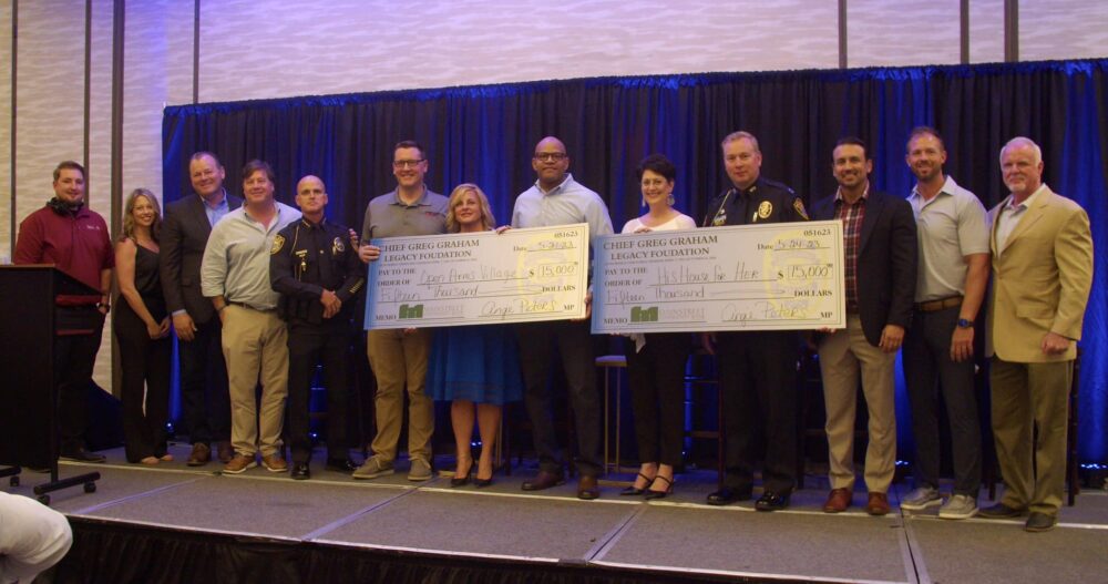Chief Greg Graham Legacy Foundation awards $15,000 to two nonprofits on May 24, 2023