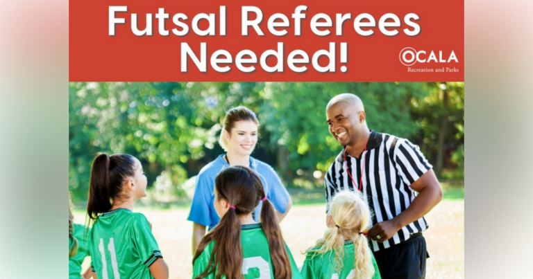 Referees needed for Ocala8217s Futsal program