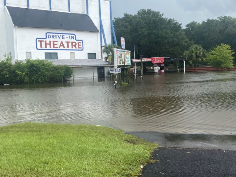 Ocala Drive in flooding June 22, 2023 (feature image)