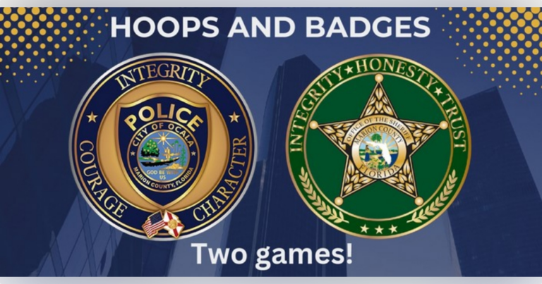 ‘Hoops and Badges free basketball tournament in Ocala
