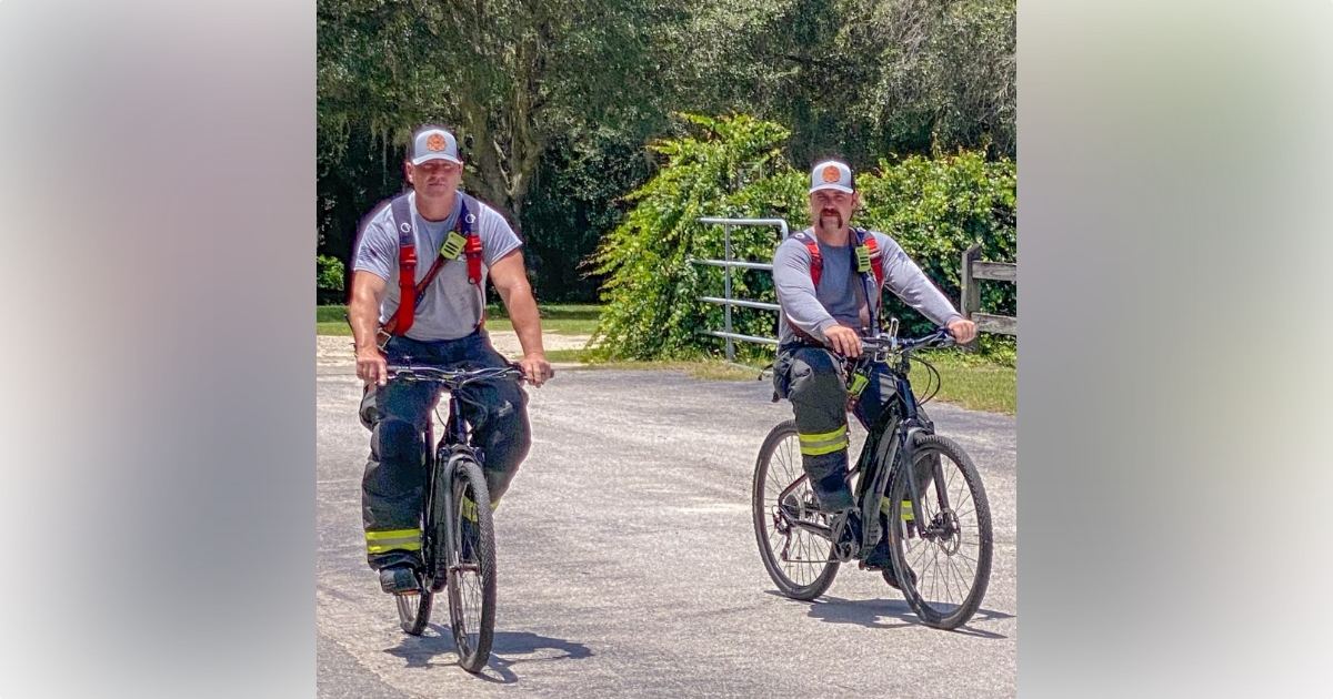 Firefighters rescue cyclist near Santos Trailhead 1