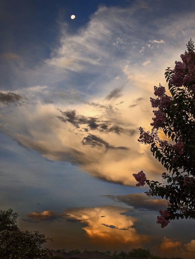 Intriguing sunrise clouds over Ocala’s Summerglen Community