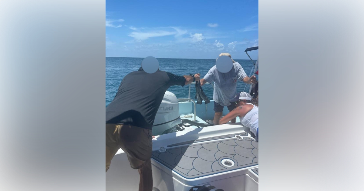 Off duty Marion lieutenants save stranded diver in Florida Keys 1