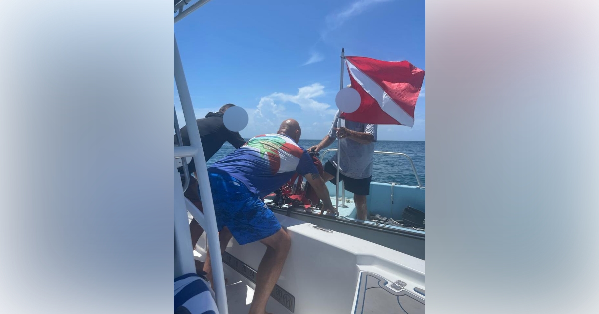 Off duty Marion lieutenants save stranded diver in Florida Keys