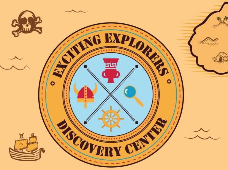 Discovery Center Exciting Explorers exhibit (feature image) on display September 9, 2023 through Januar 6, 2024