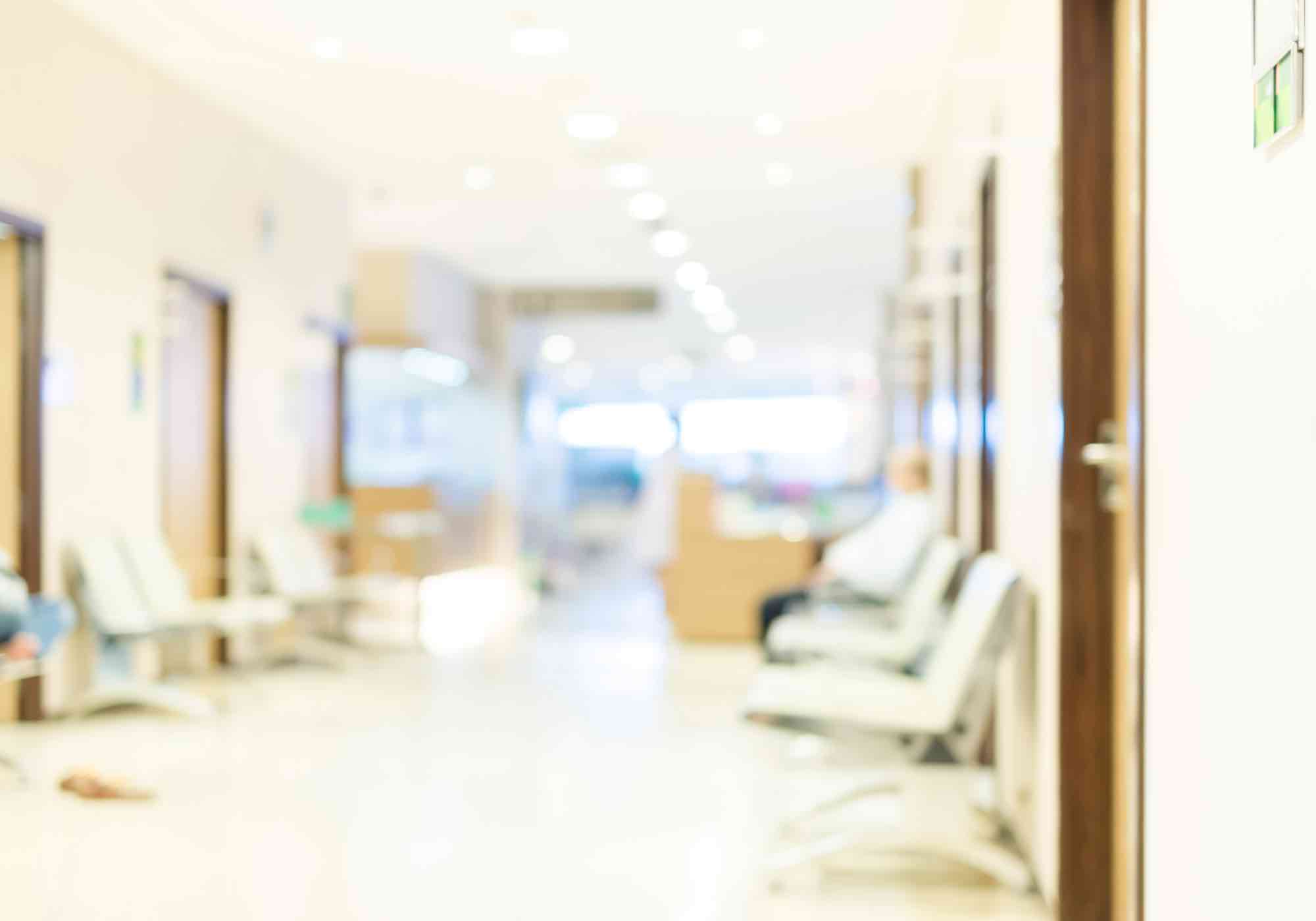Hospital room for doctors and nurses