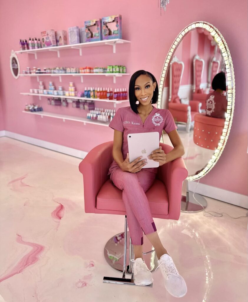 Kierra Anderson, CEO of Pamper Palace