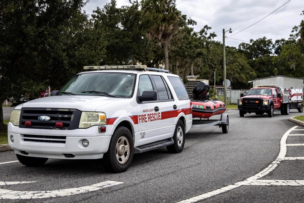 Task Force 8 (Florida Urban Search and Rescue) deployed to north central Florida on 8 30 23 after Hurricane Idalia 3