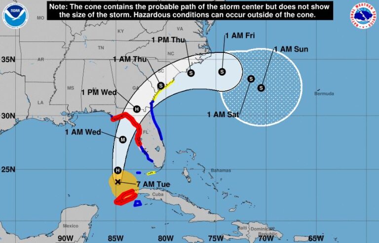 Tropical Storm Idalia 7 a.m. update on Tuesday (8 29 23)