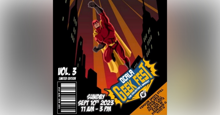 3rd annual Geekfest at Ocala Downtown Market this weekend