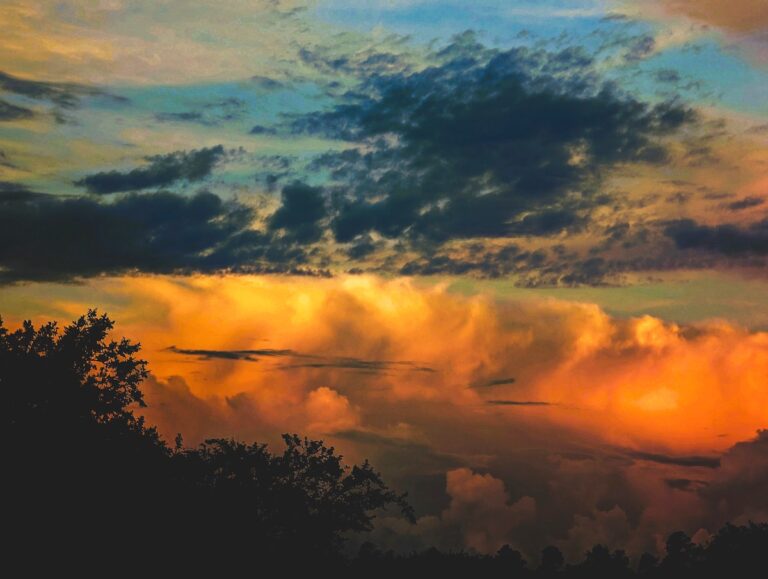 Intriguing morning sky over Ocala's Summerglen Community