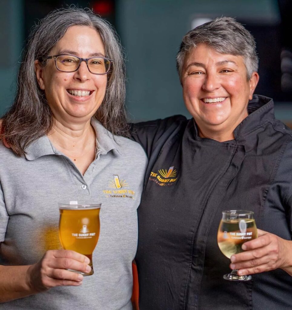 Owners of the Sunny Pint Owners of the Sunny Pint