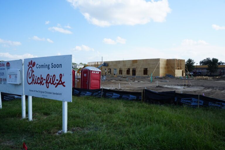 Walls up at new Chick-fil-A in Ocala
