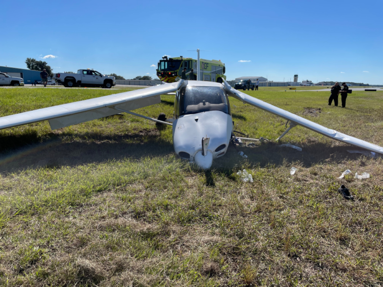 Airplane Crash at Ocala International Airport on October 17, 2023