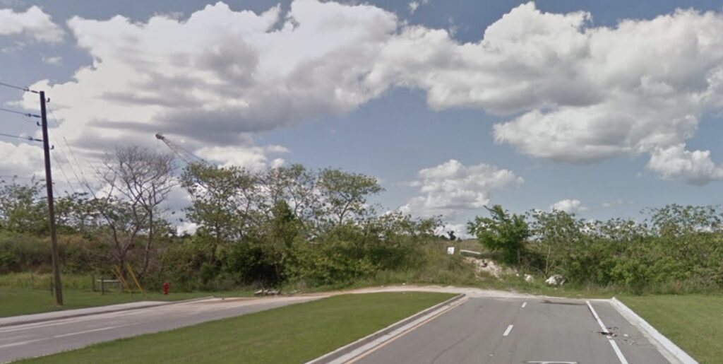 End of NW 35th Street Road as captured in April 2019 by Google Maps (Photo: Google)