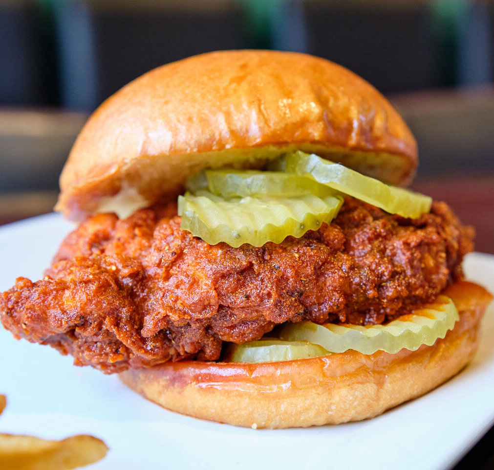 Nashville hot chicken at Connotto's Nashville hot chicken at Connotto's