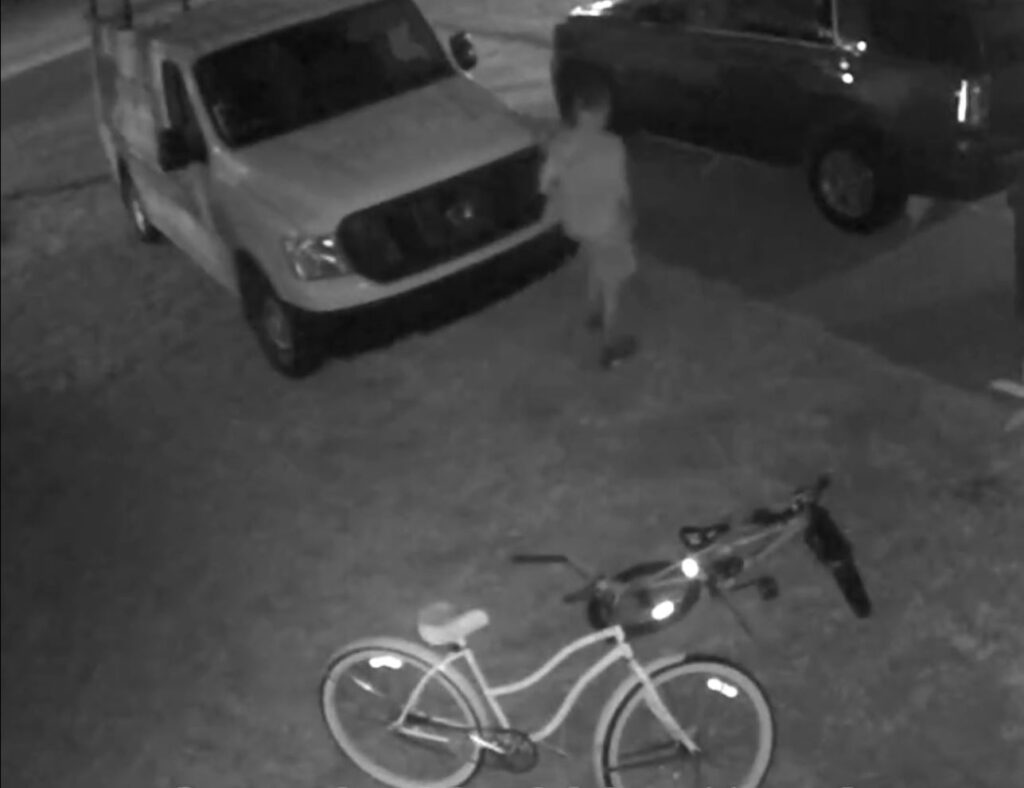 OPD man wanted to car break in and bike theft October 2023 4