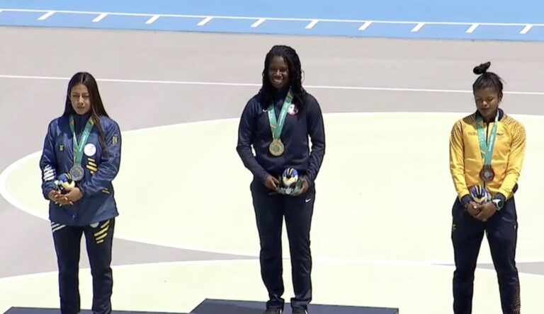 Erin Jackson wins gold at 2023 Pan Am Games