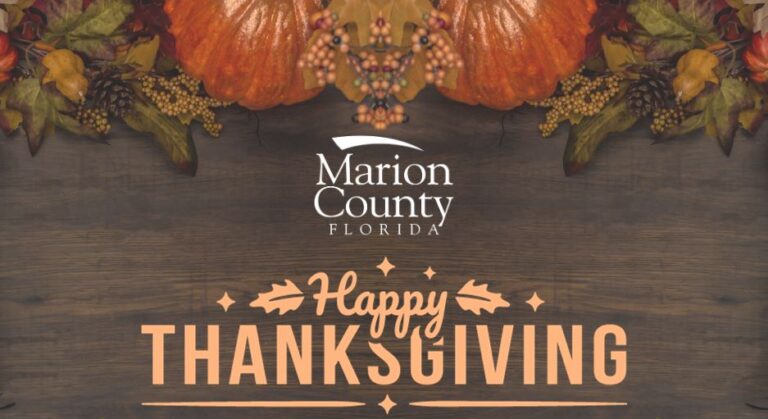 Marion County Happy Thanksgiving feature image