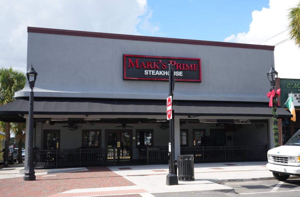 Mark's Prime Steakhouse in downtown Ocala