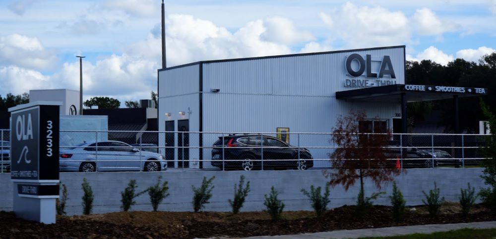 OLA Drive Thru Coffee on Maricamp Road in Ocala (second location now open) 2