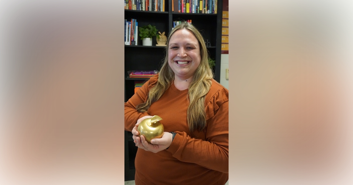 2024 MCPS Golden Apple Teacher of the Year finalist Miranda Brogan