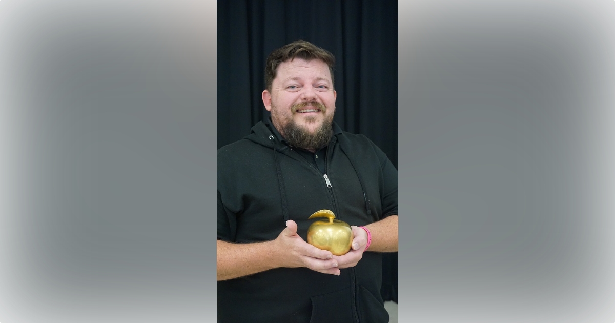 2024 Golden Apple Teacher of the Year finalist Timothy Mathews
