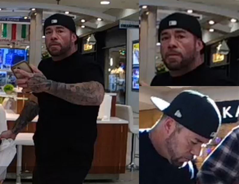 OPD fatal Paddock Mall shooting bystander takes suspected shooter's hat (updated photos Dec 27, 2023)