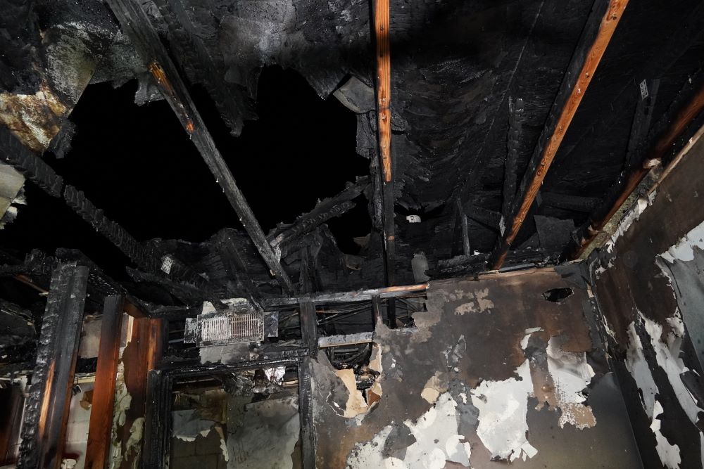Ocala Fire Rescue house fire (December 8, 2023) damage to home