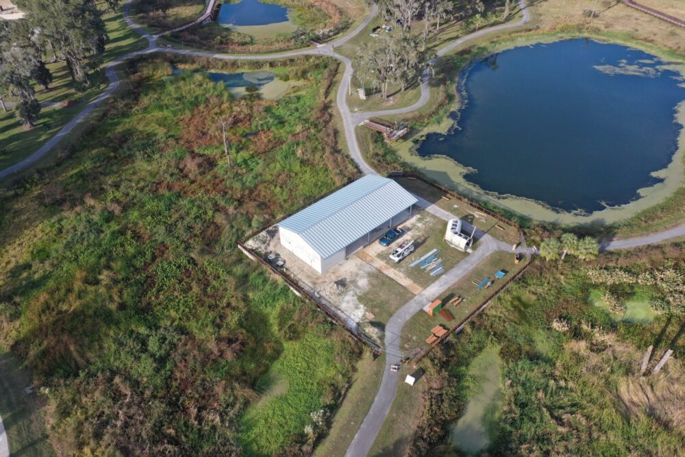 default Open-air pavilion taking shape at Ocala Wetland Recharge Park