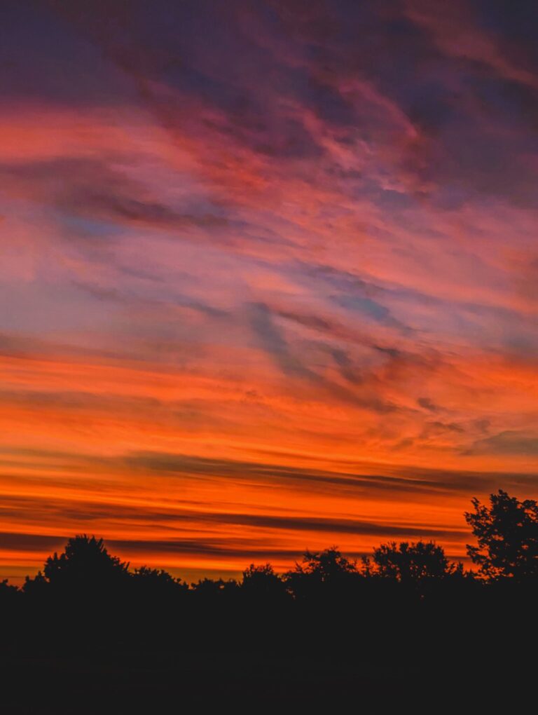 Vibrant morning sky above Ocala’s Summerglen Community