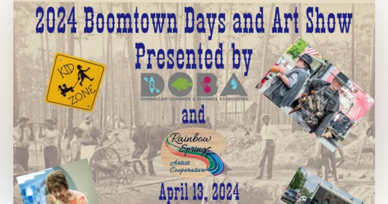 Dunnellon seeks vendors volunteers for annual Boomtown Days festival