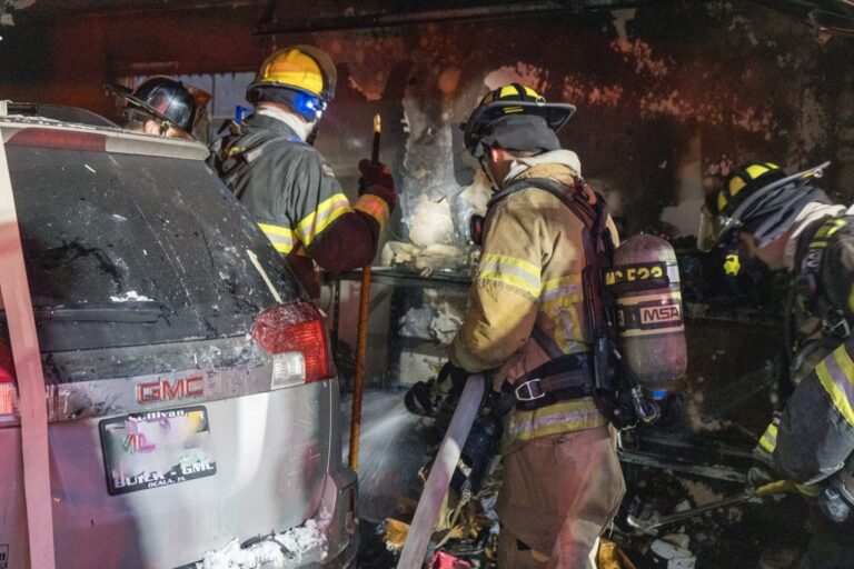 Garage fire in SW Ocala on January 21, 2024
