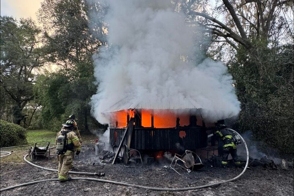 Marion County Fire Rescue extinguishes fire in Citra home on January 2, 2024