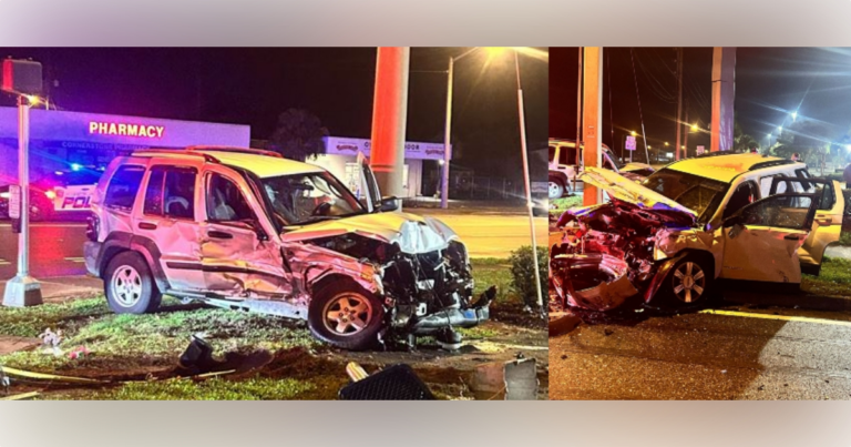 One trauma alerted after two SUVs collide in Ocala
