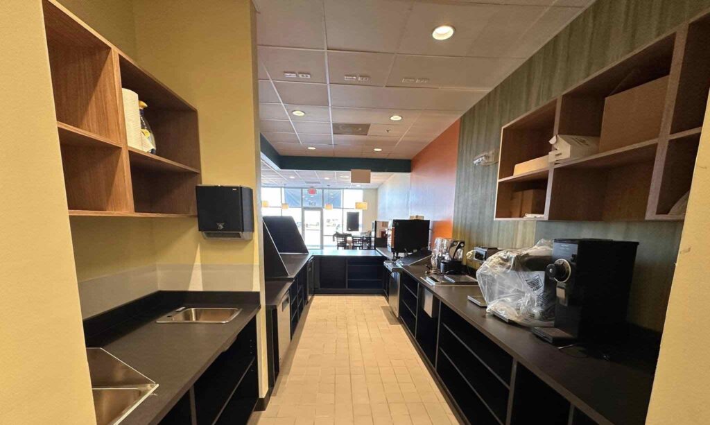 The kitchen at the new Biggby Coffee in Ocala. (Photo: Biggby Coffee) The kitchen at the new Biggby Coffee in Ocala. (Photo: Biggby Coffee)