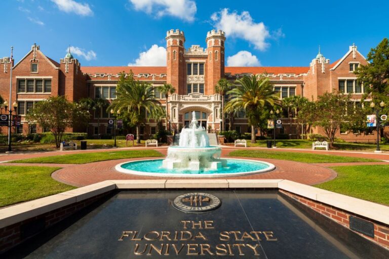 Florida State University exterior shot (stock image)