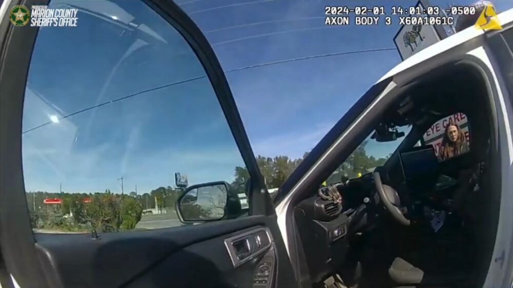 MCSO woman steals patrol vehicle on 2 1 24 bodycam footage