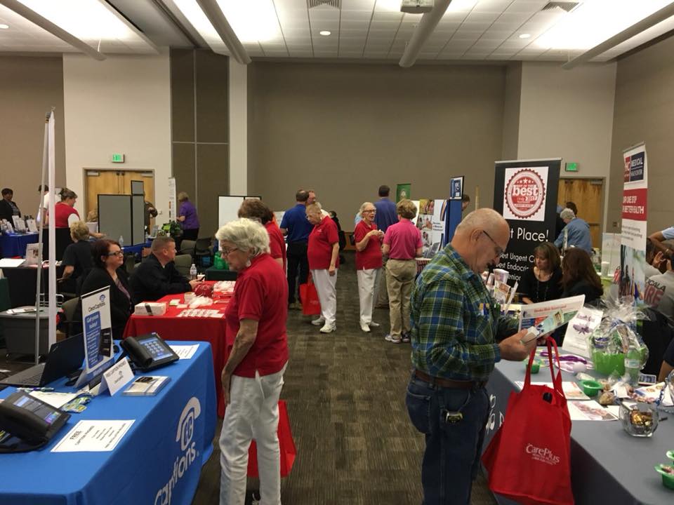 Parade of Senior Services Information Fair (photo by Ocala Recreation and Parks Dept 2018)