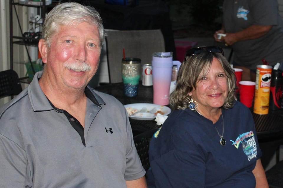 Rick (left) and his wife, Diane