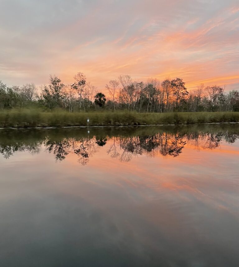 Sunrise on the Ocklawaha River