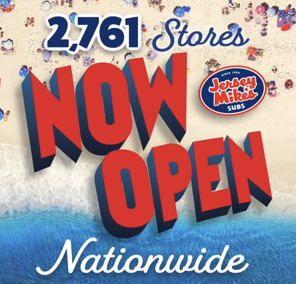 2,761 Stores Now Open