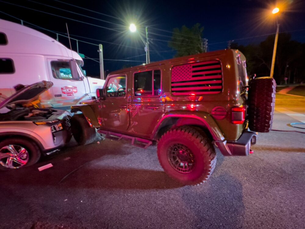 3 vehicle crash in Belleview on March 25, 2024